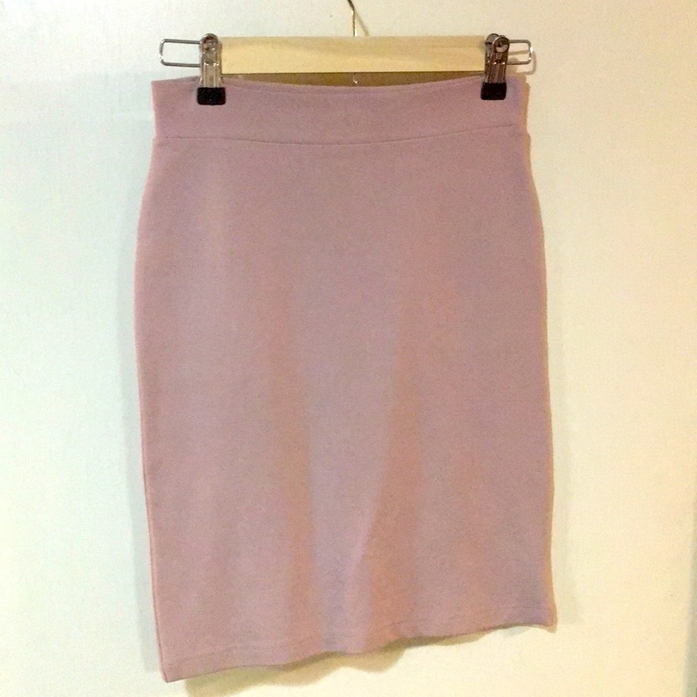 Charlotte Russe Blush colored Pencil Skirt